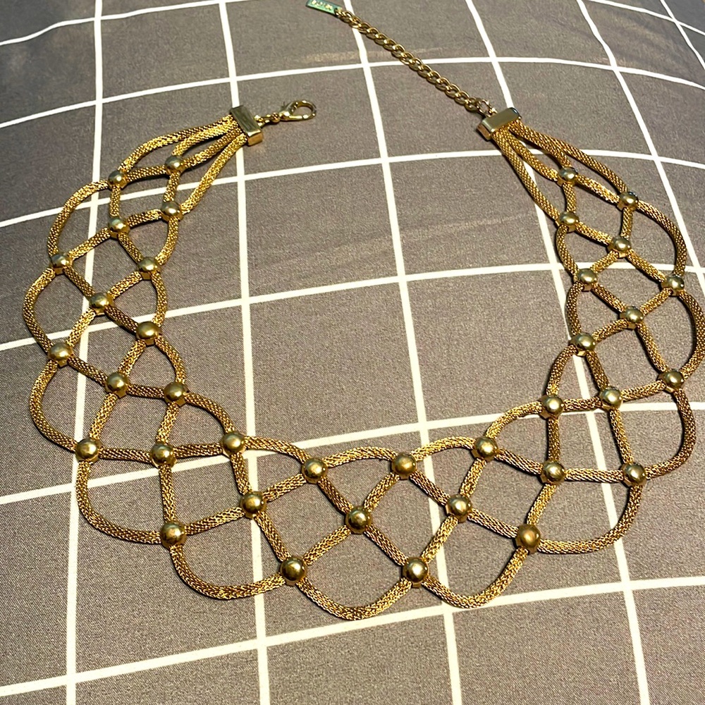 Gold Statement Necklace